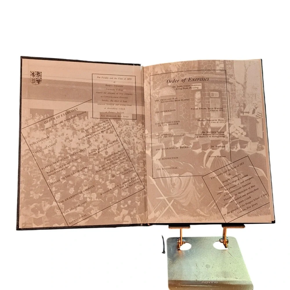 Rutgers Scarlet Knight 1973‎ Yearbook Graduation Class Book